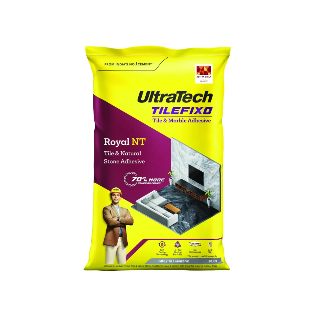 UltraTech Aquamarine Royal NT Grey 20kg