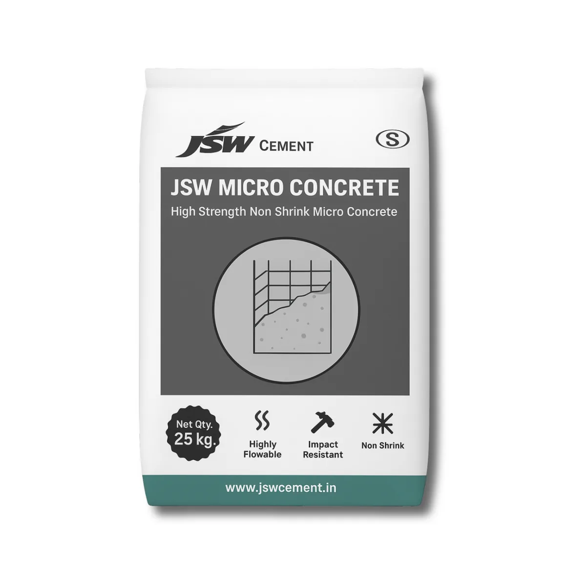 JSW Micro Concrete 25 Kg