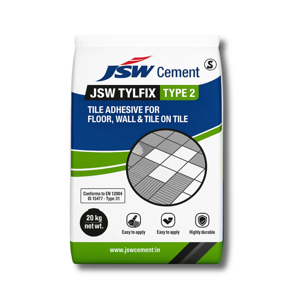 JSW TYLFIX TYPE 2 Grey 40kg