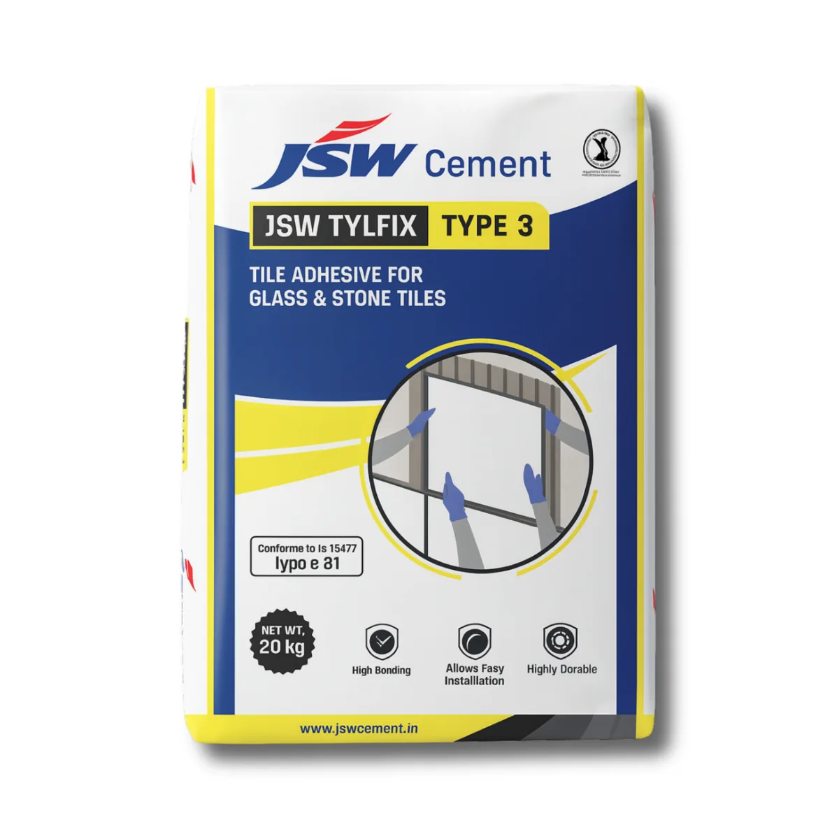 JSW TYLFIX TYPE 3 Grey 40kg