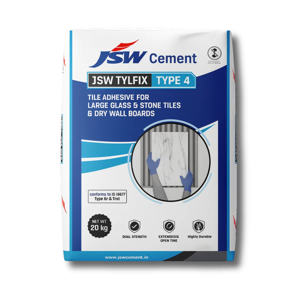 JSW TYLFIX TYPE 4 Grey 20kg
