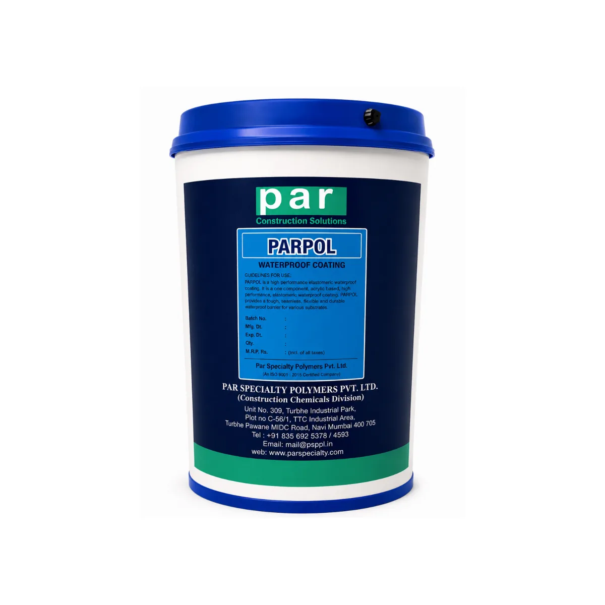 PAR COAT S - 1, 5 & 20 kg