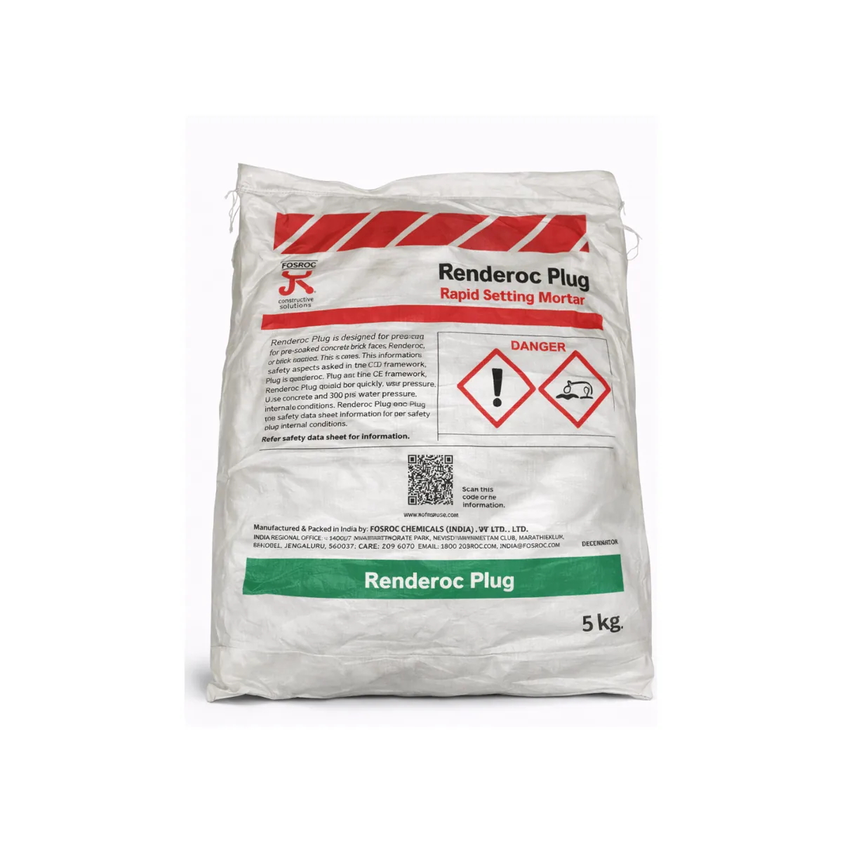 Fosroc Renderoc Plug - 5 & 15 ltrs