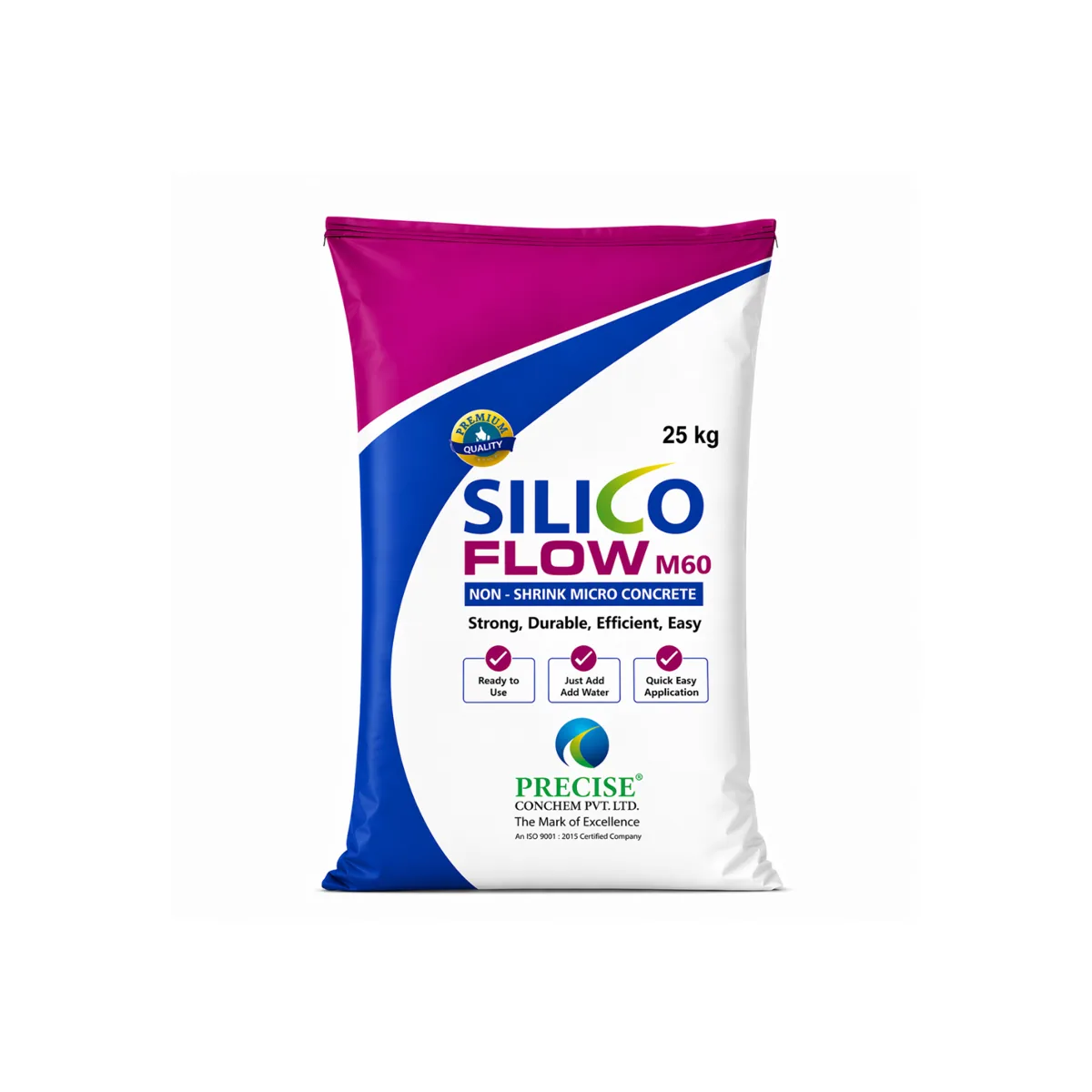 Silicoflow Non-Shrink Microconcrete M60 25 Kg