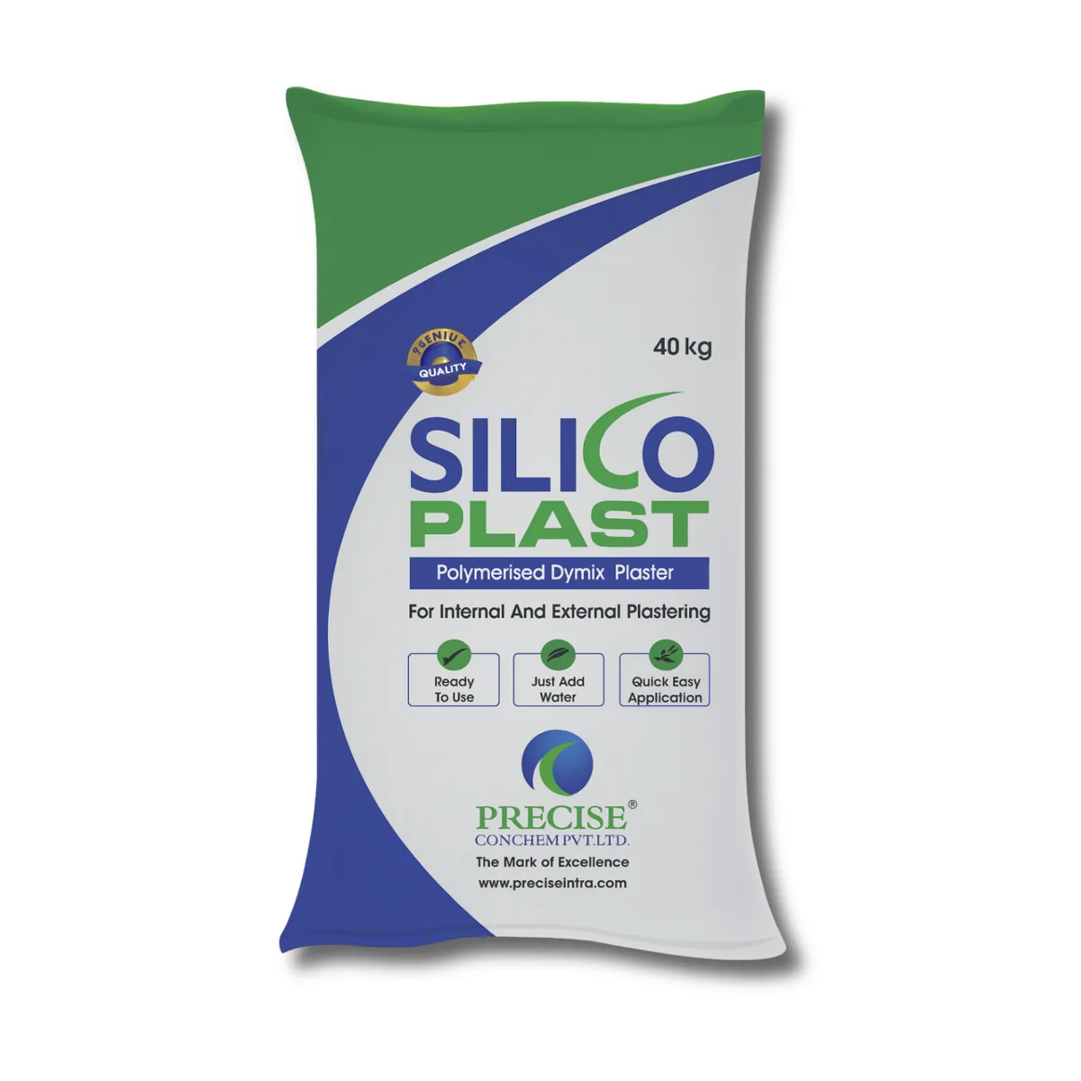 Silicoplast Ready Mix Plaster 40 Kg
