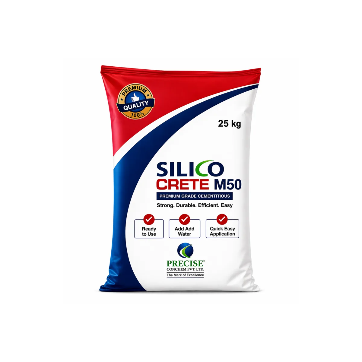 Silicocrete Trg Tie-Rod Grout Red Pigment M50 25 Kg
