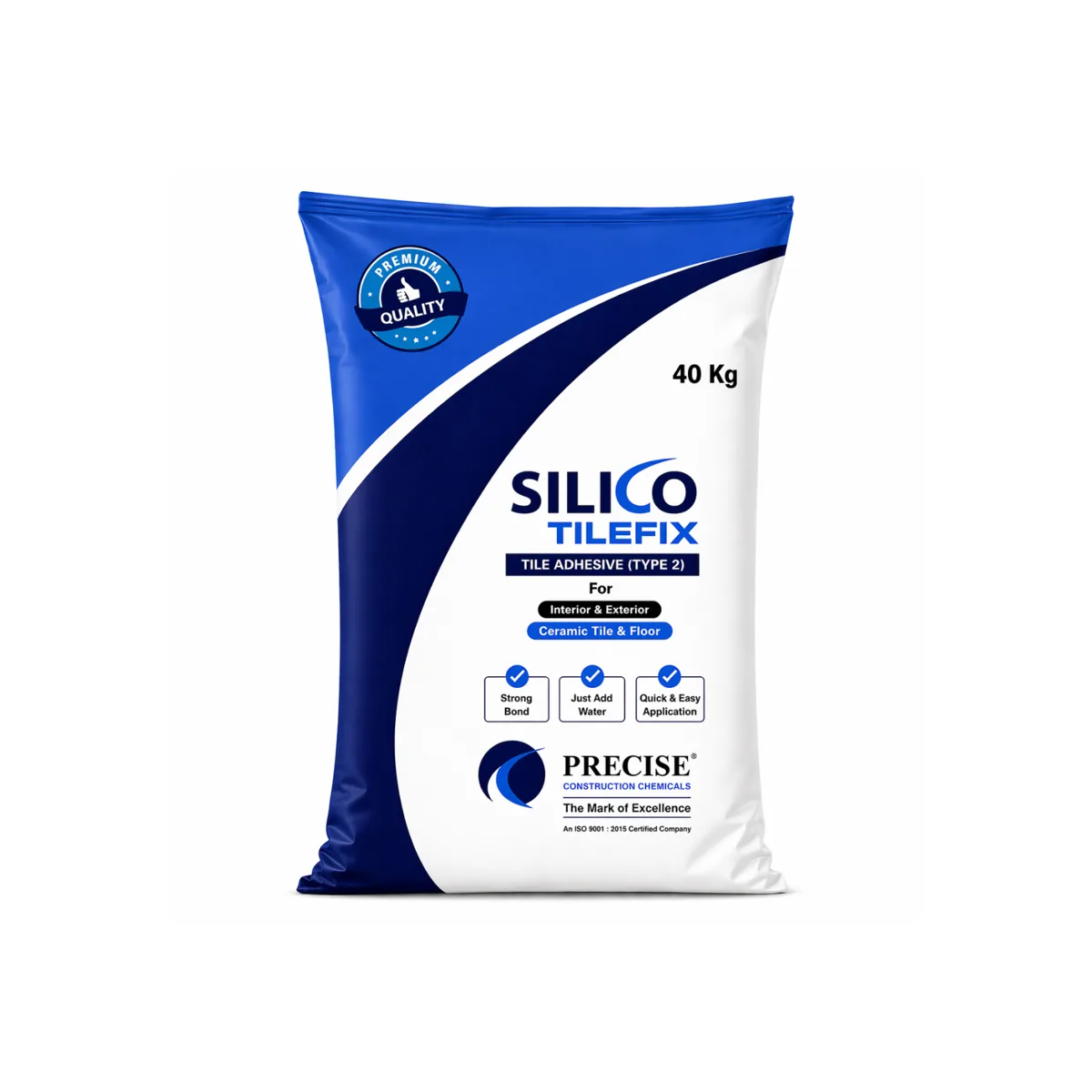Silicotilefix Tile Adhesive Type 2 (Grey)-40 Kg