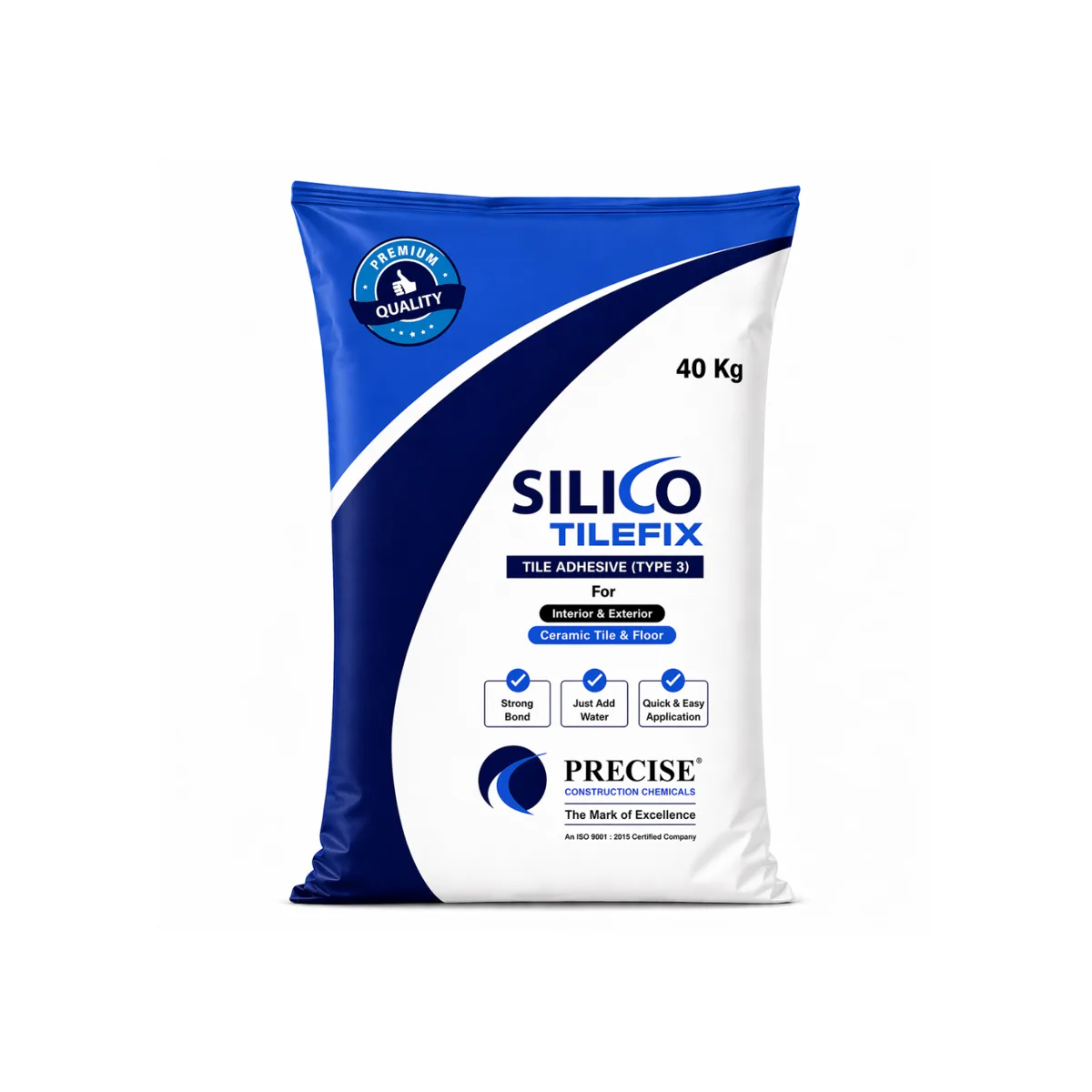 Silicotilefix Tile Adhesive Type 3 (Grey)-40 Kg