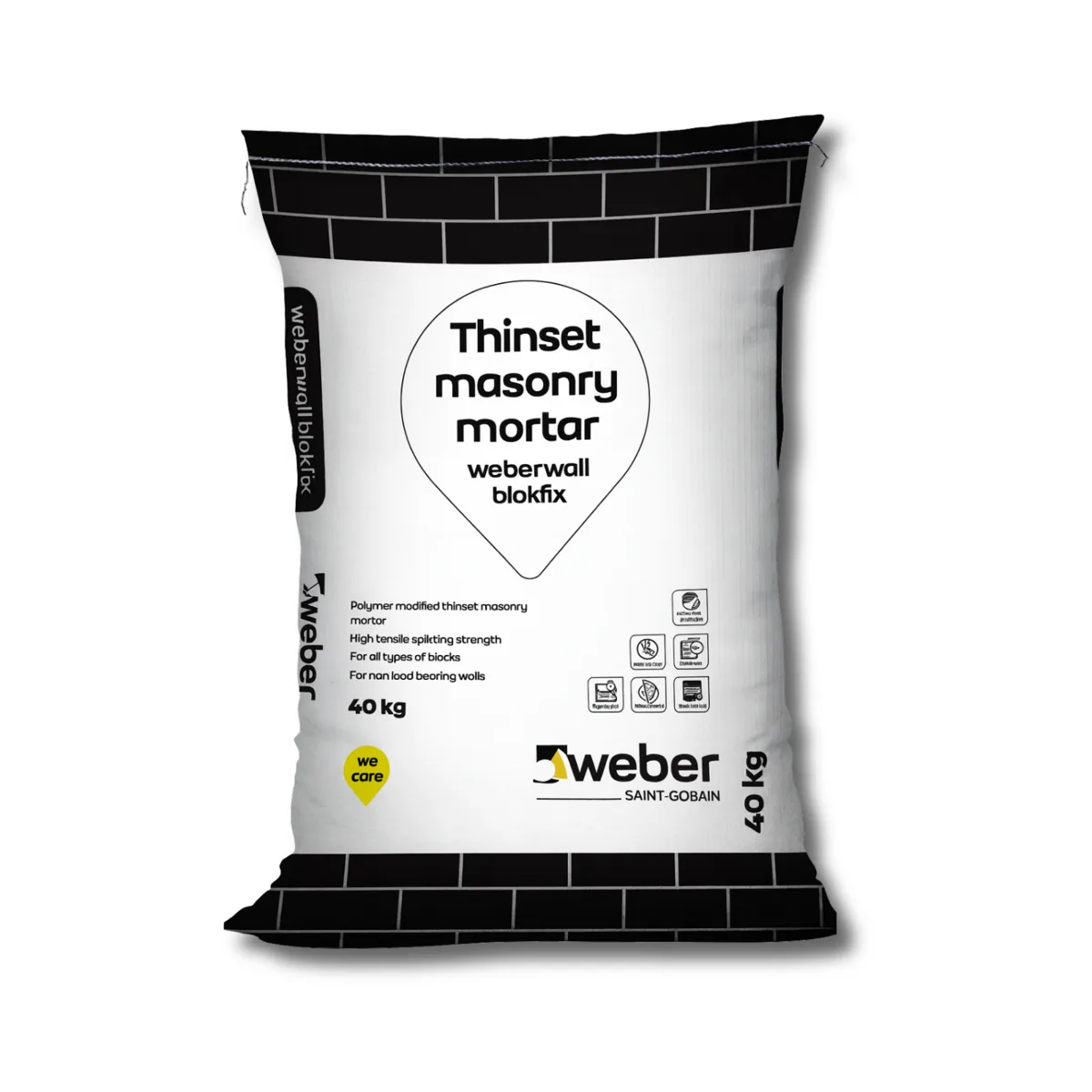 Weberfox Block Jointing Mortar 40 Kg